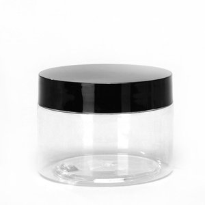 Bao Bì Thực Phẩm 25Ml 30Ml 50Ml 100Ml 120Ml 250Ml <span class=keywords><strong>500Ml</strong></span> Màu Đen Hổ Phách Rõ Ràng Pet <span class=keywords><strong>Jar</strong></span> Pet Thực Phẩm Cấp <span class=keywords><strong>Jar</strong></span> Với Nhựa Nhôm Nắp - Product Image 2
