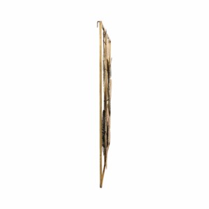 Pannelli murali in metallo traforato, oro e nero, decorazioni artistiche per soggiorno, camera da letto, bagno, elementi decorativi da appendere. - Product Image 3