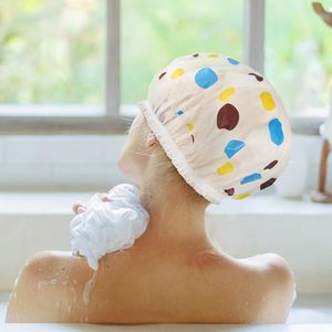 Gorro de Ducha Ecológico de EVA 4C/6C, Ligero y de Lujo, de Secado Rápido, con Banda Elástica Resistente, Reutilizable e Impermeable para Mujer - Product Image 2