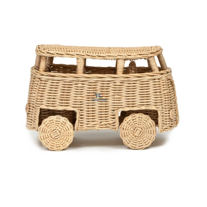 Voiture pour enfants en rotin naturel écologique et durable Jouet pour enfants Voiture pour enfants Jouet en rotin du Vietnam - Product Image 4