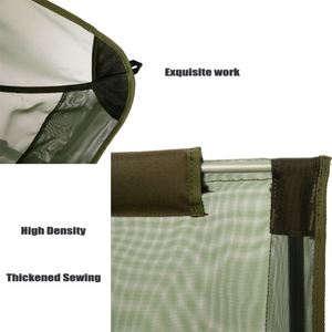 Silla Plegable Personalizada para Taller, Gimnasio, Exterior, Dormitorio, con 3 Niveles de Altura Ajustable, Malla de Nailon, Soportes de Aleación de Aluminio 7075, para Playa - Product Image 3