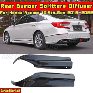 Kit carrosserie pour Honda Accord 10,5e génération 2018-2022, séparateurs de pare-chocs arrière, diffuseur, aspect fibre de carbone, protection de pare-chocs, accessoires de voiture - Product Image 1