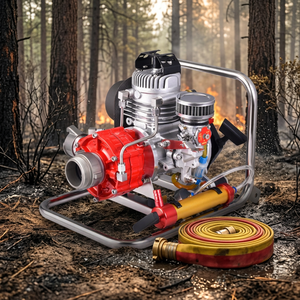 Timecore WBS-W18/5.7-2DS-2 Gasoline Powered Portable Fire Pump High Pressure Water Transfer Pump - Product Image 1