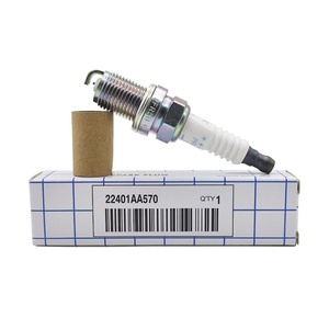 KM PREMIUM AUTO PARTS - Nueva Bujía de Iridio y Platino 22401-AA570 PFR5B-11 para <span class=keywords><strong>Legacy</strong></span>, Garantía de 80000 km, Rosca M14x1.25 - Product Image 3