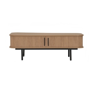 Rugged Industrial Oak Colour MALMO <b>Coffee</b> <b>Table</b> Metal Frame Rectangular Center <b>Table</b> <b>for</b> Urban Living Room and Office Reception - Product Image 3