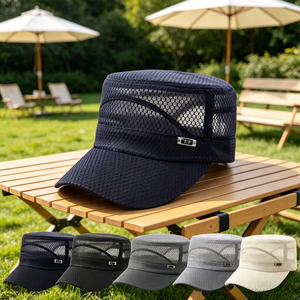 Chapeau Bob en Maille de Nylon pour Homme, Léger, Respirant, <span class=keywords><strong>Pare</strong></span>-Soleil, Chapeau de Pêche Réglable à Séchage Rapide pour Activités de Plein Air - Product Image 1