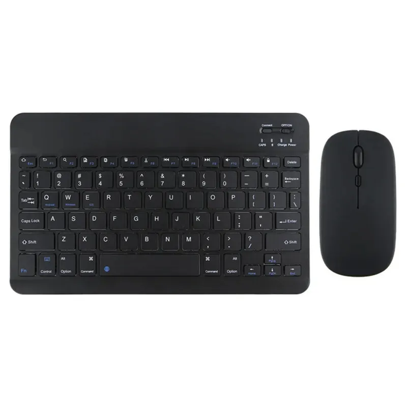 YS166 Top Seller mini tastiera senza fili e mouse retrò per ipad tablet tastiera senza fili per telefono cellulare