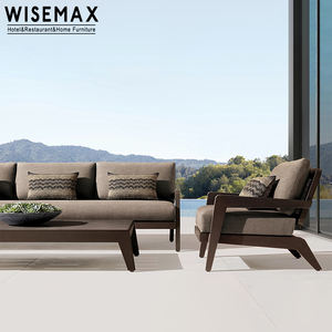 WISEMAX FURNITURE Meubles d'extérieur modernes et minimalistes, table basse en alliage d'aluminium durable, table centrale pour jardin et patio - Product Image 6
