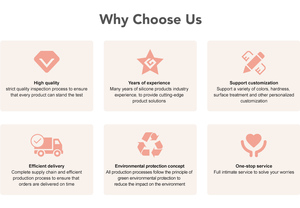 OEM Silicone bé ăn thiết lập hút tấm bát muỗng nĩa BIB trẻ sơ sinh cai sữa Bộ đồ ăn cấp thực phẩm trẻ em ăn uống - Product Image 5