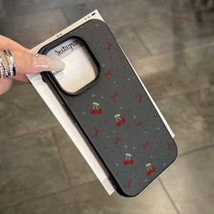 เคสโบว์สำหรับ <span class=keywords><strong>iPhone</strong></span> 16 Pro Max เคส <span class=keywords><strong>iPhone</strong></span> 11 15 <span class=keywords><strong>12</strong></span> <span class=keywords><strong>13</strong></span> 14 Pro Max 14 Plus กันกระแทก TPU ลายโบว์เชอร์รี่น่ารัก - Product Image 6
