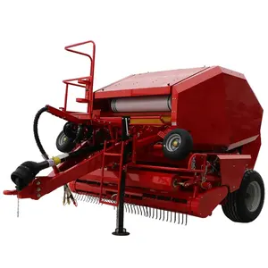 High Quality Hay Baler / Mini Hay Baler Machine Grass / Tractor Round Hay Baler Factory Direct Sales