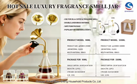 Diffuseur de parfum, distributeur de parfum en verre avec buse en laiton, flacon d'échantillonnage olfactif
