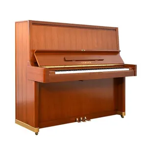 Placa de som de madeira sólida, 88-chave, pilar de seis costas, piano doméstico adulto