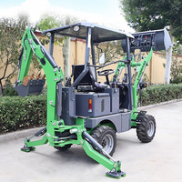 Mini-chargeuse-pelleteuse LANDWARD LW15-06, haute qualité, vente chaude, CE EPA 4x4, petite chargeuse-pelleteuse