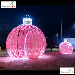 Esfera LED iluminada para exteriores, bola LED para eventos, luces LED en forma de cadena, arco de luz con bolas LED - Product Image 6