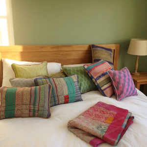 ปลอกหมอน Kantha ทำด้วยมือ - Product Image 3