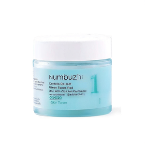 Numbuzin Centella Re-Leaf Green Toner Pad avec Cica et Panthénol pour peaux sensibles - Product Image 2