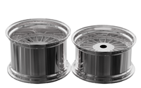 Jantes forgées personnalisées GS en 2 pièces, polies, 18, 19, 20, 21, 22, 24 pouces, multi-rayons, 5x114.3, 5x112, 5x120, 5x130 pour Benz, BMW, Audi