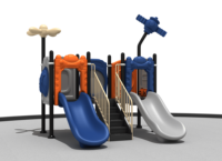 Nouveau design de jeu de parc commercial direct d'usine pour enfants, toboggan pour centre commercial et aire de jeux à grande échelle