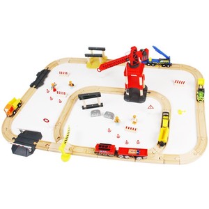 Ensemble de rails de <span class=keywords><strong>train</strong></span> en <span class=keywords><strong>bois</strong></span> Xinyun, jouet éducatif électrique pour tout-petits, mini-<span class=keywords><strong>train</strong></span> à grande vitesse, échelle 1:5, piles alcalines AA - Product Image 5