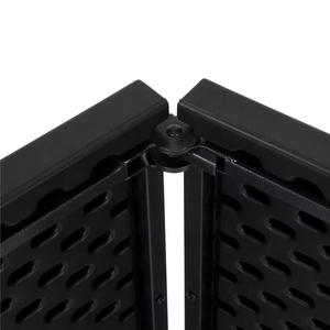 Tables pliantes rectangulaires <span class=keywords><strong>en</strong></span> plastique HDPE robustes de 240 cm (8 pieds) noires, pliables au centre, pour ordinateur <span class=keywords><strong>portable</strong></span> et événements, vente <span class=keywords><strong>en</strong></span> gros - Product Image 3