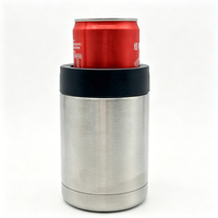 Bouteille isotherme portable en acier inoxydable à double paroi de 12/14/16 oz pour canettes de bière, idéale pour rafraîchir les boissons fraîches - Vente en gros