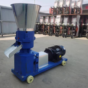Máquina Peletizadora con Motor a Gasolina y Diésel de Gran <span class=keywords><strong>Venta</strong></span> para Granjas Molino Granulador de Cuatro Rodillos para Procesamiento de Alimento Animal - Product Image 5