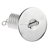 Coude en acier inoxydable 316 pour bouchon de réservoir de carburant et entrée d'eau, pièces et accessoires marins, quincaillerie de yacht