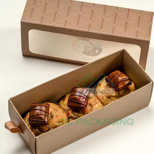 Thấp moq cấp thực phẩm Macaron bánh ngọt Biscotti bánh nướng xốp Shortbread cupcake Cookie Bánh hộp với cửa sổ - Product Image 6