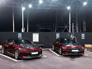 ชุดแต่งคาร์บอนไฟเบอร์ Genesis G70 รุ่น AD Style สำหรับดิฟฟิวเซอร์หน้า สปอยเลอร์ สภาพใหม่ อุปกรณ์เสริมรุ่นอัพเกรด ปี 2021-2023 ติดตั้งง่ายด้วยกาวในตัว - Product Image 5