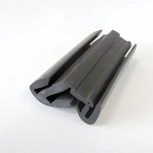 Garage Door Rubber Seals Bottom Weatherproof Weatherstrip High Performance EPDM Rubber Black Custom Fabrication