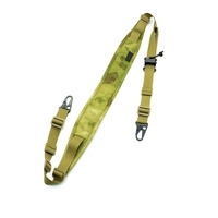 Sling à deux points à détachement rapide en nylon sangle d'épaule en alliage accessoires d'équipement tactique réglables pour le Style de confort de chasse de devoir