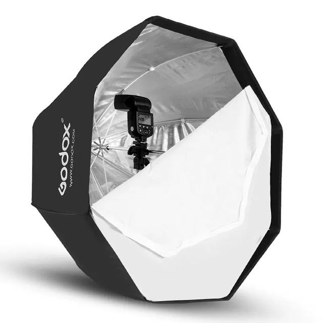 Hot Godox SB-UBW 80cm 95cm 120cm Octagon Umbrella Softbox with Bag for Studio Flash Speedlight Portrait Product Photography