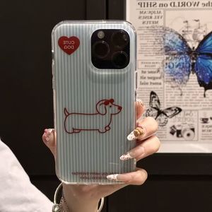 2025 nouvelle <span class=keywords><strong>coque</strong></span> de téléphone <span class=keywords><strong>chien</strong></span> teckel rayé bleu pour iPhone 17 Air, <span class=keywords><strong>coque</strong></span> de téléphone célébrité Internet à la mode pour iPhone 17 16 Pro Max - Product Image 5