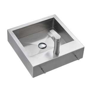 ห้างสรรพสินค้าบาร์สถานที่สาธารณะโรงเรียนสำหรับล้างโต๊ะ304อ่างล้างหน้าสแตนเลสมุมฉาก - Product Image 3