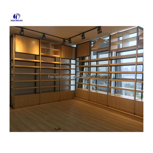 Exhibidores de Madera para Fabricantes, Estantes de Madera, Estante de Tienda <span class=keywords><strong>Daiso</strong></span>/Miniso/Nome para Supermercado - Product Image 1