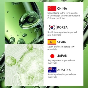 Vendita OEM <span class=keywords><strong>Kit</strong></span> <span class=keywords><strong>Skincare</strong></span> da 6 Pezzi al Cordyceps Sinensis, Cura della Pelle a Base di Erbe AHA, Cura del Viso, Stock all'Ingrosso - Product Image 2