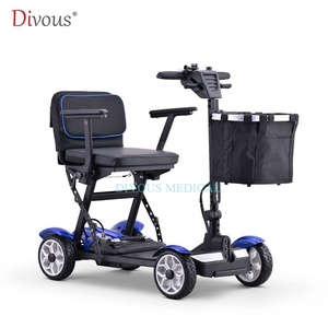 New List Four Wheelers Lithium Battery Mobility Scooter 250W Elderly <b>Walker</b> Electric 4 Wheeler - Product Image 3
