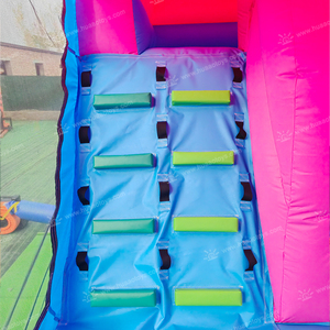 Castillo Inflable Stitch para Niños, Castillo Azul con Tobogán, Jumper de PVC, Certificado CE, Protección UV, Ecológico - Product Image 4