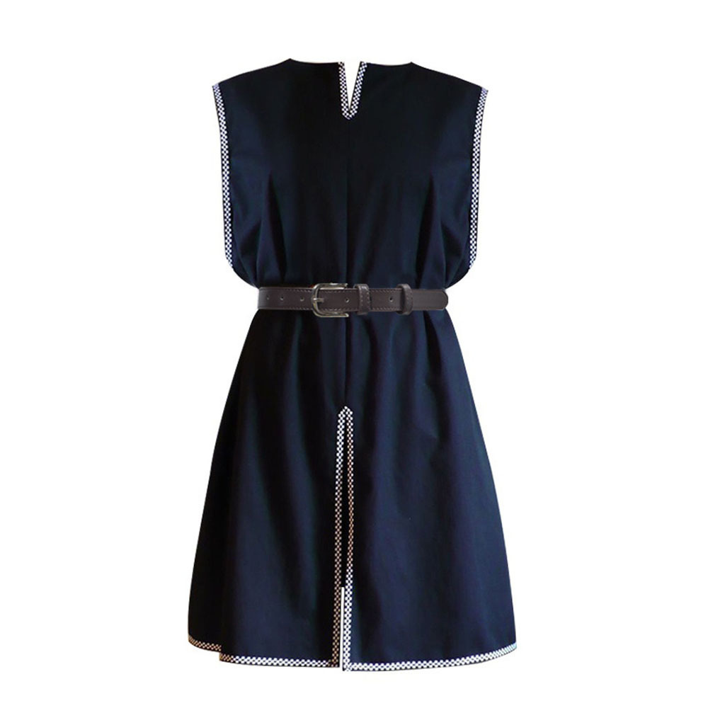 Costume de chevalier bleu (ceinture non incluse)