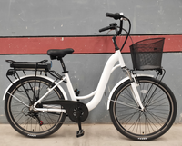 Sepeda Listrik, bingkai logam campuran 26 inci 21 kecepatan 36V 250W baterai Lithium uniseks sepeda kargo e Bike nexus 7 nexus 3 rem rol
