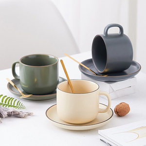 Набор чайных чашек из фарфора - Product Image 5