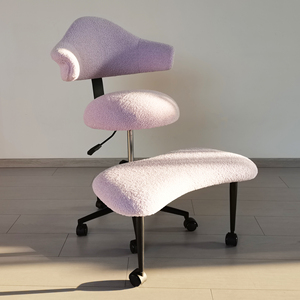 Moderna sedia <span class=keywords><strong>ergonomica</strong></span> in ginocchio comoda <span class=keywords><strong>poltrona</strong></span> in tessuto <span class=keywords><strong>per</strong></span> casa <span class=keywords><strong>ufficio</strong></span> con pedali <span class=keywords><strong>per</strong></span> la meditazione Yoga-Design sgabello scimmia - Product Image 4