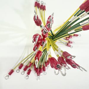 Geelgroene Dubbele Kleur Aardingsdraad, Fotovoltaïsche Speciale Draad, Koperdraad, Jumper Verbindingsdraadbrug - Product Image 6