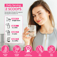 SOLOTREE 454g Poudre de peptides de collagène multi-sources non aromatisée, issue de bovins nourris à l'herbe, avec biotine, vitamine C et acide hyaluronique pour la santé de la peau et des articulations