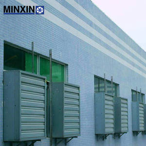 Système d'air de ventilateur d'extraction de 50 pouces Ventilation industrielle fixée au mur avec le ventilateur de Restaurant d'ateliers de ferme d'usine de coussin de refroidissement - Product Image 5