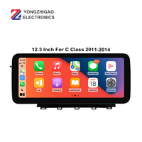 YZG 8 Core Android 10,0 12,3 pulgadas inalámbrico Carplay estéreo navegación Multimedia Wifi para GLK clase X204 2013-2015