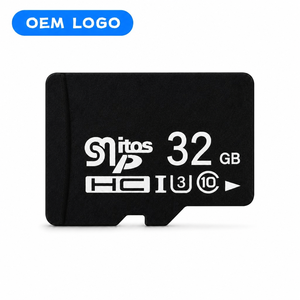 Carte mémoire SD en gros d'usine, carte TF haute vitesse 16 Go, plastique noir, carte SDXC TW 10G 512 Go, CE FCC RoHS 2.7V - 3.6V - Product Image 1