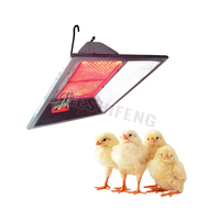 Équipement de ferme de volaille de chair accrochant le réchauffeur de gaz automatique pour des fermes de poulet