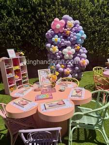 Silla Infantil de Ratán Hecha a Mano, Ecológica, para Eventos Interiores y Exteriores, Muebles para Fiestas Infantiles, Venta al Por Mayor - Product Image 3